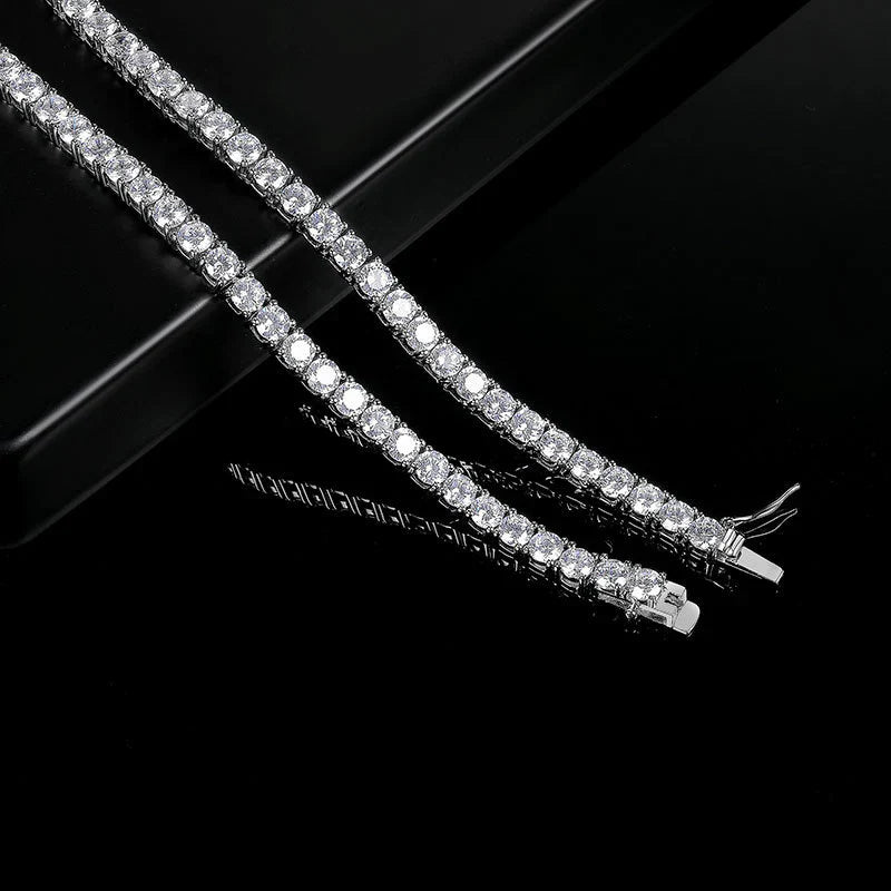 Moissanite Tennis Necklace