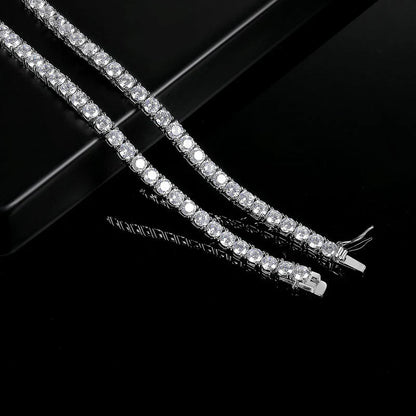 Moissanite Tennis Necklace