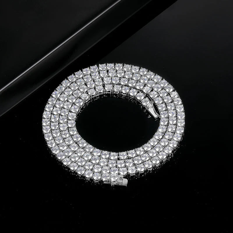 Moissanite Tennis Necklace