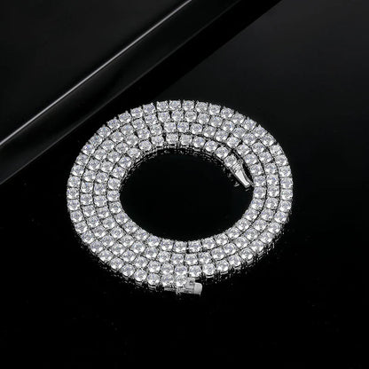 Moissanite Tennis Necklace